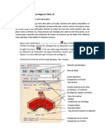 Opérations de Contournage en Catia v5