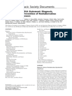 An Official ATS:IDSA Statement- Diagnosis, Treatment, And Prevention of Nontuberculous Mycobacterial Diseases