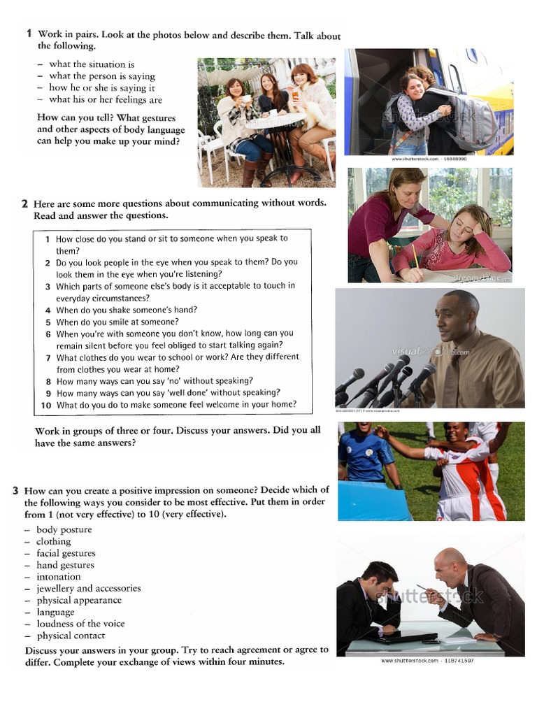 Advanced - Speaking Task | PDF
