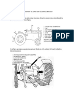 Partes y sistemas del tractor agrícola