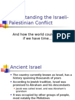 Understanding The Israeli-Palestinian Conflict