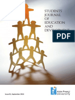 APU Students Journal of Education and Development