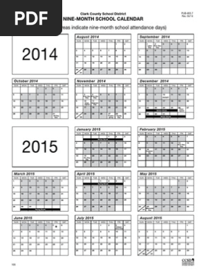 School Calender | PDF