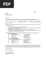 CONTOH Surat Lantikan Pengawas