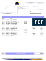 Statment of Account 10.2013