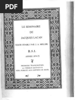 Lacan RSI-Ornicar