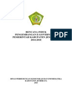 Rencana Induk E-Government 2014-2018 PDF