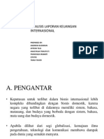 Analisis Laporan Keuangan Internasional