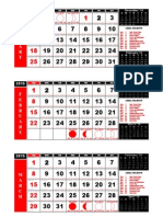 Calendar w phil holidays template