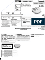 Class 1 Laser Product: Dear Customer SL-SX280 SL-SX240