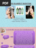 Download Kosmetologi shampo rambut rontok by Indah Diantika SN251638073 doc pdf