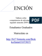 Promocion Taller