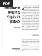 Como Escrever Projeto de Pesquisa