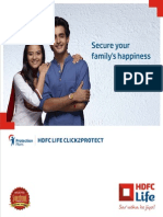 Hdfc Life Click 2 Protect Plan Brochure