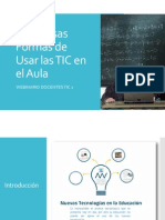 Ingeniosas Formas de Usar Las Tic