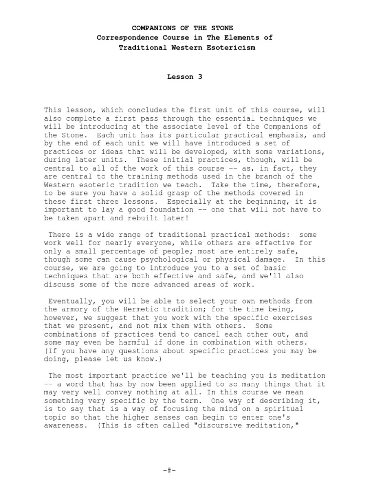 Lesson 3 | PDF | Self-Improvement