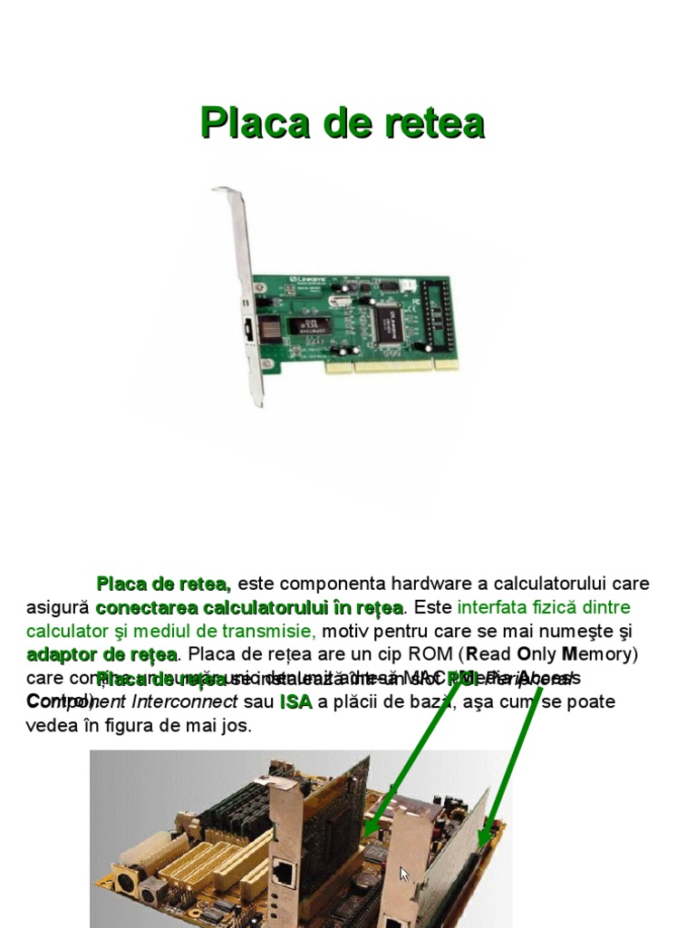 Placa de Retea | PDF