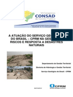 A Atuação Do Serviço Geológico Do Brasil PDF