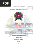 Download Laporan Praktikum Bahasa Pemrograman Java by Firman Syah SN251662572 doc pdf