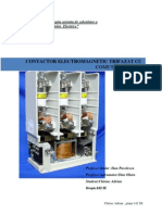 Contactor Electromagnetic Trifazat Cu Stingere in Vid