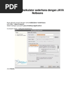 Membuat Kalkulator Sederhana Dengan JAVA Netbeans