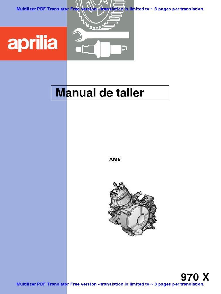 Aprilia RS 50 Engine Service Manual WWW - Manualedereparatie.info | PDF |  Piston | Clutch, image size:768x1024