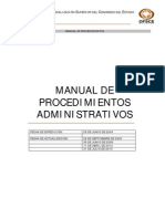 Manual de Procedimientos Administrativos