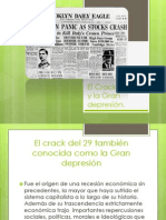 El Crack del 29 y la Gran Depresión: causas y consecuencias