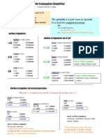 Preterite Conjugation Sheet SR Jordan With Mods