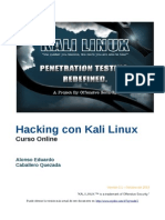 Kali Linux Guia Español