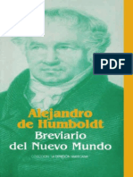 Alejandro de Humbolt-Brevario