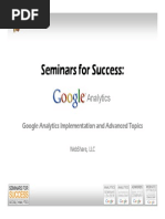 Google Analytics Seminar