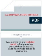 Empresa Como Sistema