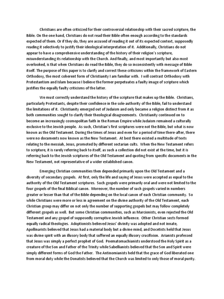 Bible | PDF