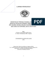 Hubungan Tingkat Sosial Ekonomi Dengan Kurang Energy Kronik Pada Ibu Hamil Di Kelurahan Kombos Barat Kecamatan Singkil Kota Manado PDF