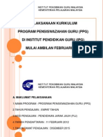 Struktur Program PPG