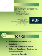 Medical Device Control in The Philippines