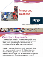 Intergroup Relations SP302
