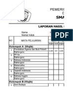 Aplikasi Raport Sisipan Kurikulum 2013 Terbaru PDF