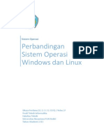 Perbandingan Sistem Operasi Windows Dan Linux-Libre PDF