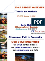 Oklahoma Budget Trends and Outlook (Rev. Jan 13, 2010)
