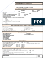 Rcs Corporation Interview Record