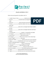 Gerunds and Infinitives Part 4 PDF