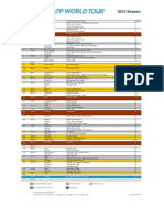 2015 ATP Calendar