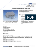 Capacitive sensor calibration