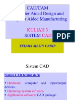 Cad/Cam Computer Aided Design and Computer Aided Manufacturing