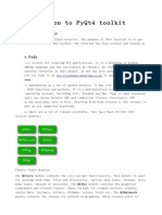The PyQt4 tutorial