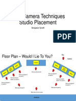 Multi-Camera Techniques Studio Placement