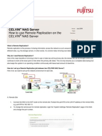 Fujitsu NAS Celvin Remote Replication Manual (English)