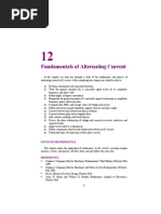 Fundamentals of Alternating Current